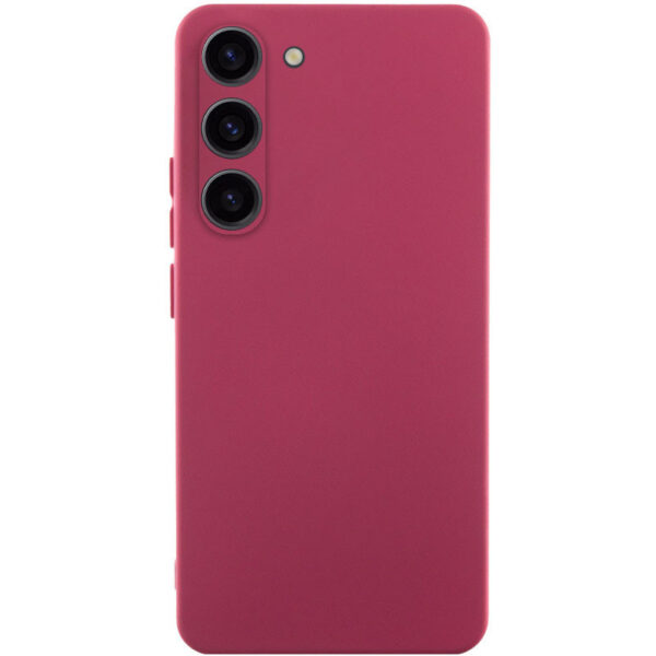 Чохол TPU GETMAN Liquid Silk Full Camera для Samsung Galaxy S23