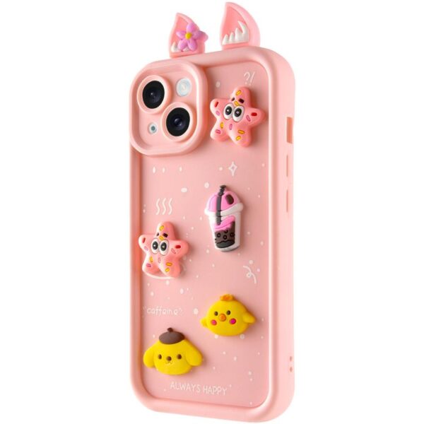 Чохол TPU Toys Case with Ears для Apple iPhone 13 (6.1")