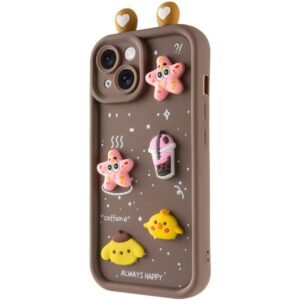 Чохол TPU Toys Case with Ears для Apple iPhone 15 (6.1")