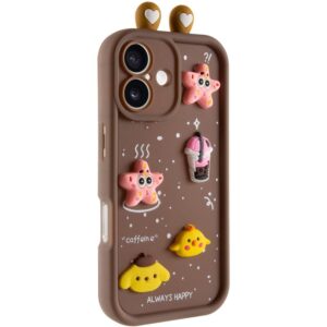 Чохол TPU Toys Case with Ears для Apple iPhone 16 (6.1")