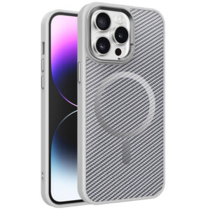 Чохол TPU+PC Carbon Mirage with MagSafe для Apple iPhone 14 Pro Max (6.7")