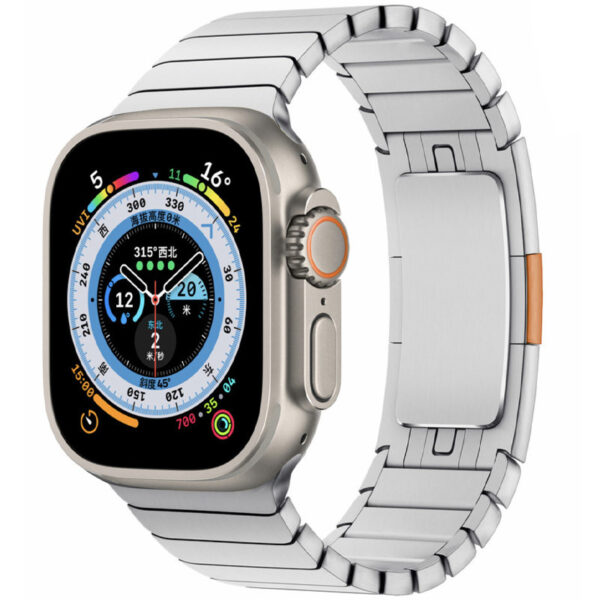 Ремінець Steel для Apple Watch 42(ser.1-3)/44/45/46/49mm (140-190mm)