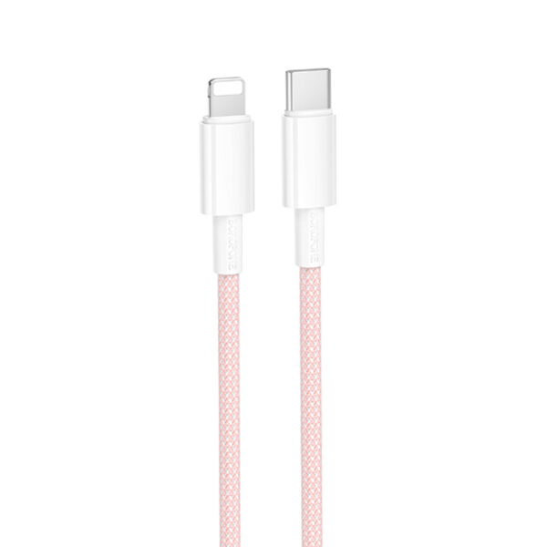 Дата кабель Borofone BX117 Source Type-C to Lightning 27W (1m)