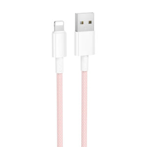 Дата кабель Borofone BX117 Source USB to Lightning 2.4A (1m)