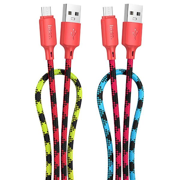 Дата кабель Hoco X116 Meridian USB to MicroUSB 2.4A (1m)