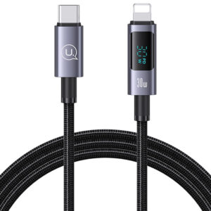 Дата кабель USAMS US-SJ672 Digital Display Sufeng Ser. Type-C to Lightning 30W (1.2m)