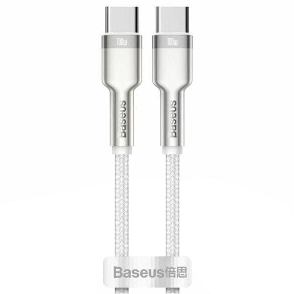 Дата кабель Baseus Cafule Series Metal Type-C to Type-C 100W (1m) (CATJK-C)