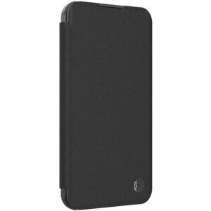 Шкіряний чохол-книжка Nillkin Qin Prop Plain Camshield для Apple iPhone 16 Pro (6.3")