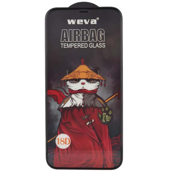 Захисне 2.5D скло Weva AirBag (тех.пак) для Apple iPhone 12 Pro / 12 (6.1")