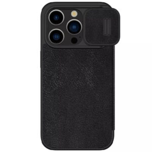 Шкіряний чохол-книжка Nillkin Qin Pro Camshield для Apple iPhone 15 Pro Max (6.7")