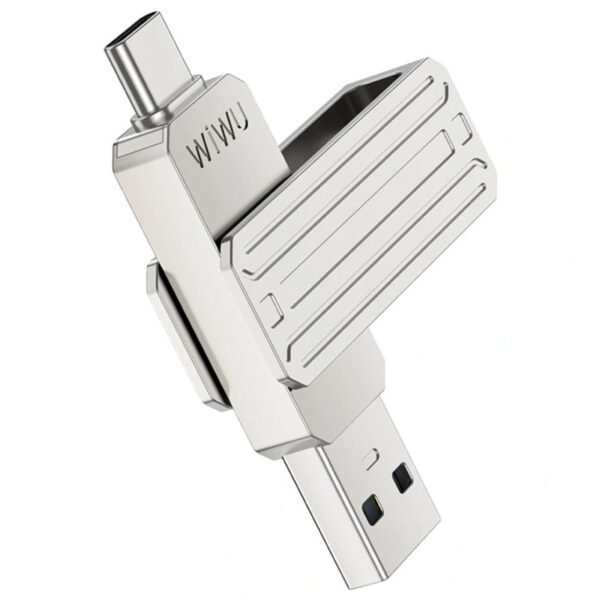 Флеш-накопичувач Wiwu Wi-FD001 3in1 (USB-A/C/L) USB 3.0 — 32GB