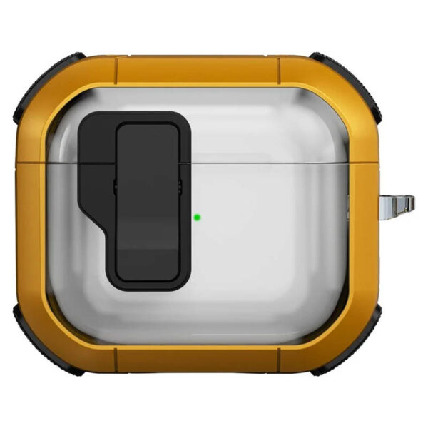 Футляр протиударний Locking Button для навушників Airpods 4
