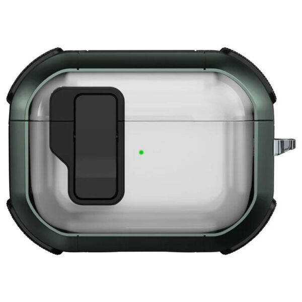 Футляр протиударний Locking Button для навушників Airpods Pro 2 / Pro