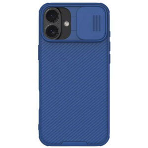 Карбонова накладка Nillkin CamShield Pro Magnetic для Apple iPhone 16 (6.1")