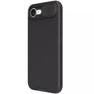 Карбонова накладка Nillkin CamShield Pro Magnetic для Apple iPhone 16e (6.1")