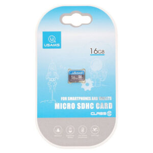 Карта пам'яті Usams US-ZB093 (TF High Speed Card) microSDHC Class 10 - 16GB (без адаптера)