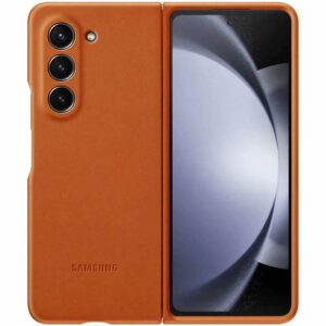 Шкіряний чохол Leather Case (AAA) для Samsung Galaxy Z Fold5