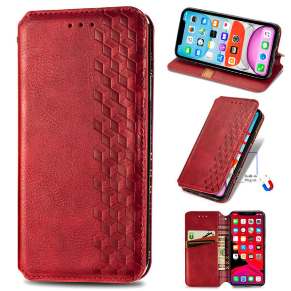 Шкіряний чохол-книжка GETMAN Cubic (PU) для Xiaomi Mi 10T Lite / Redmi Note 9 Pro 5G - Зображення 4
