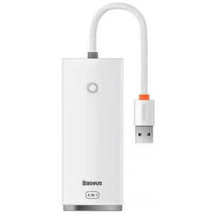 Перехідник HUB Baseus Lite Series 4in1 (USB-A to USB3.0*4) (0.25m) (WKQX03)