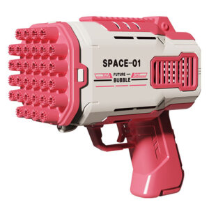 Пістолет для мильних бульбашок Bubble Gun 698-20 з насадками на 32/45 отворів 50ml