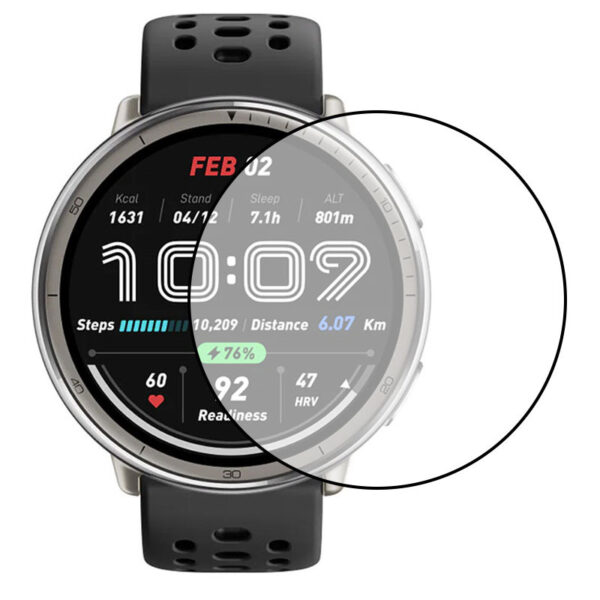Полімерна плівка 3D (full glue) (тех.пак) для Xiaomi Amazfit Active 2