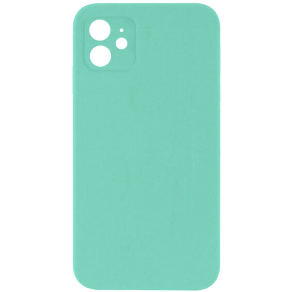 Чохол Silicone Case Square Full Camera Protective (AA) NOLOGO для Apple iPhone 11 (6.1")
