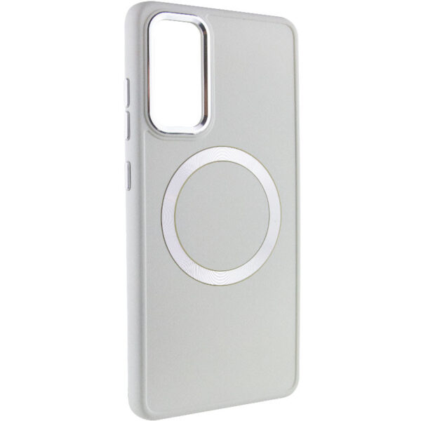 TPU чохол Bonbon Metal Style with MagSafe для Samsung Galaxy S22