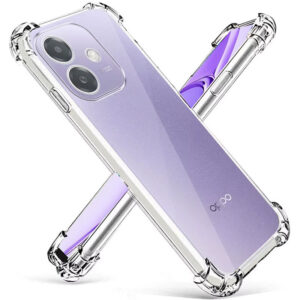 TPU чохол GETMAN Ease logo посилені кути Full Camera для Oppo A3 4G / A3x 4G/ A40m