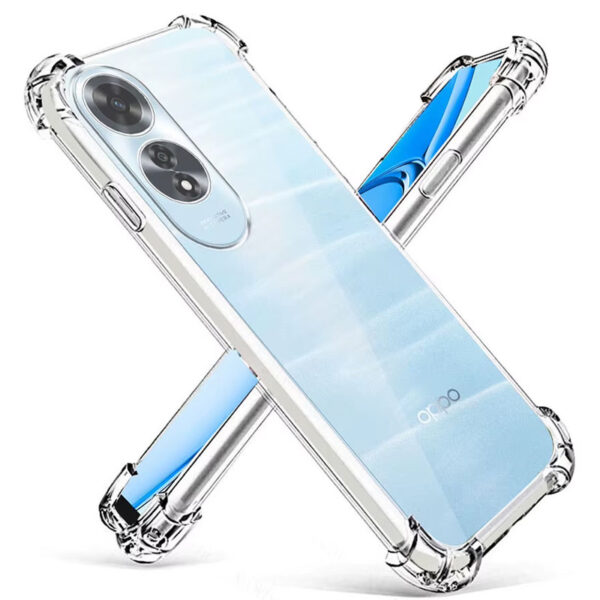 TPU чохол GETMAN Ease logo посилені кути Full Camera для Oppo A60 4G