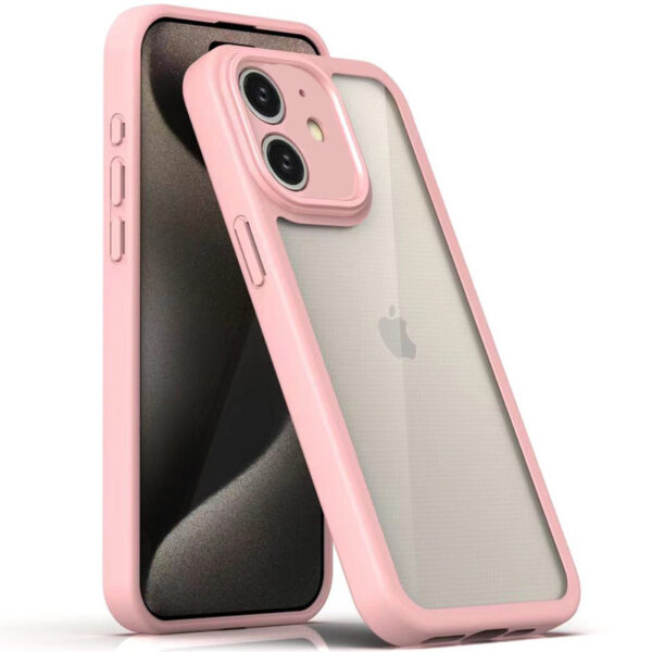TPU чохол Transparent + Colour 1,5mm для Apple iPhone 11 (6.1")
