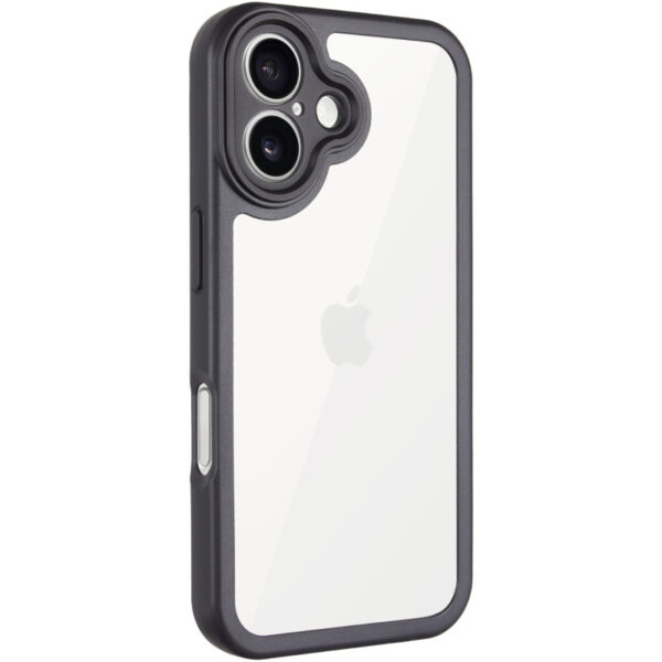 TPU чохол Transparent + Colour 1,5mm для Apple iPhone 16 (6.1")