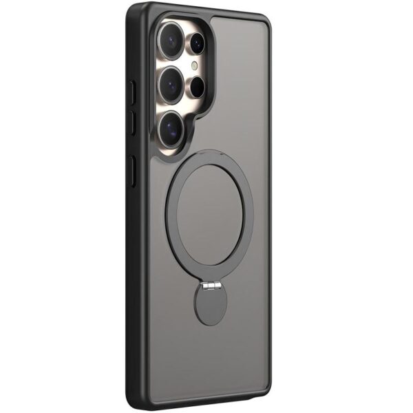 TPU+PC чохол MagSafe Colorful HQ Ring для Samsung Galaxy S24 Ultra