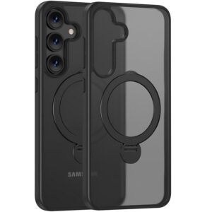 TPU+PC чохол MagSafe Colorful HQ Ring для Samsung Galaxy S25+