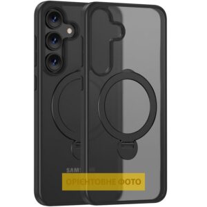TPU+PC чохол MagSafe Colorful HQ Ring для Samsung Galaxy S25 Edge