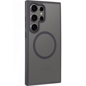 TPU+PC чохол Metal Buttons with MagSafe Colorful для Samsung Galaxy S25 Ultra