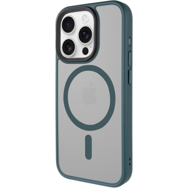 TPU+PC чохол Metal Buttons with MagSafe для Apple iPhone 15 Pro (6.1")