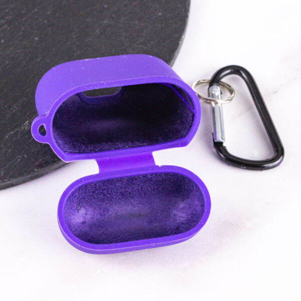 Уцінка Силіконовий футляр з мікрофіброю для навушників Airpods 1/2 - Зображення 5