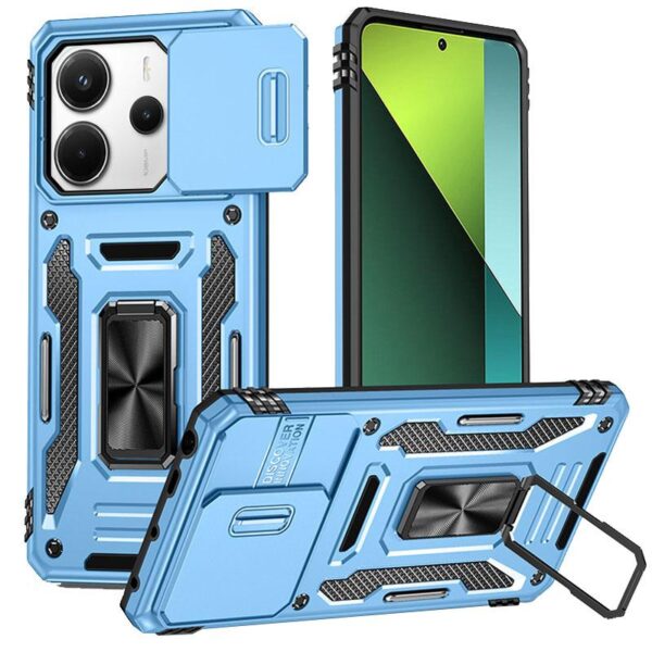 Ударостійкий чохол Camshield Army Ring для Xiaomi Redmi Note 14 4G (Int. version) / 14 5G