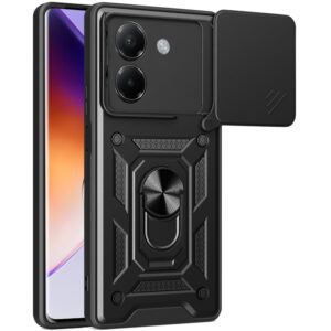 Ударостійкий чохол Camshield Serge Ring для Xiaomi Poco M7 Pro 5G