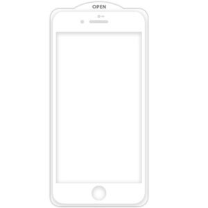 Захисне скло SKLO 5D (тех.пак) для Apple iPhone 7 / 8 / SE (2020) (4.7")