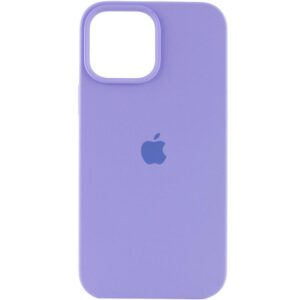 Чохол Silicone Case (AA) Logo with MagSafe для Apple iPhone 12 Pro / 12 (6.1")