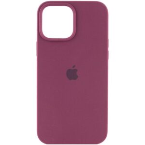 Чохол Silicone Case (AA) Logo with MagSafe для Apple iPhone 13 (6.1")