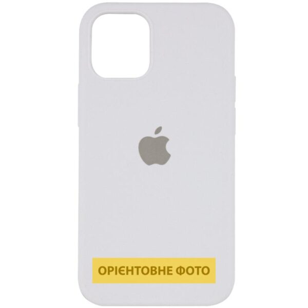 Чохол Silicone Case (AA) Logo with MagSafe для Apple iPhone 16 (6.1")