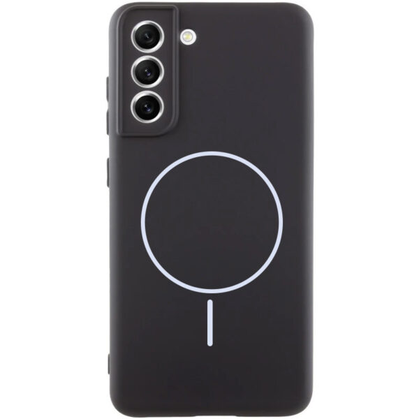Чохол Silicone Cover Lakshmi Full Camera (AA) with MagFit для Samsung Galaxy S21 FE