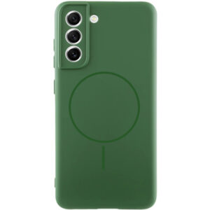 Чохол Silicone Cover Lakshmi Full Camera (AA) with MagFit для Samsung Galaxy S21 FE