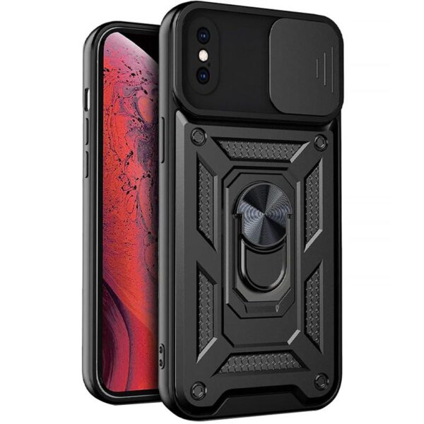 Чохол Ummi Camshield Serge Ring для Apple iPhone X / XS (5.8")