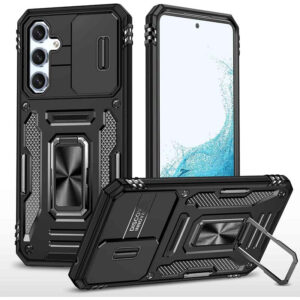 Ударостійкий чохол Camshield Army Ring для Samsung Galaxy S24 FE