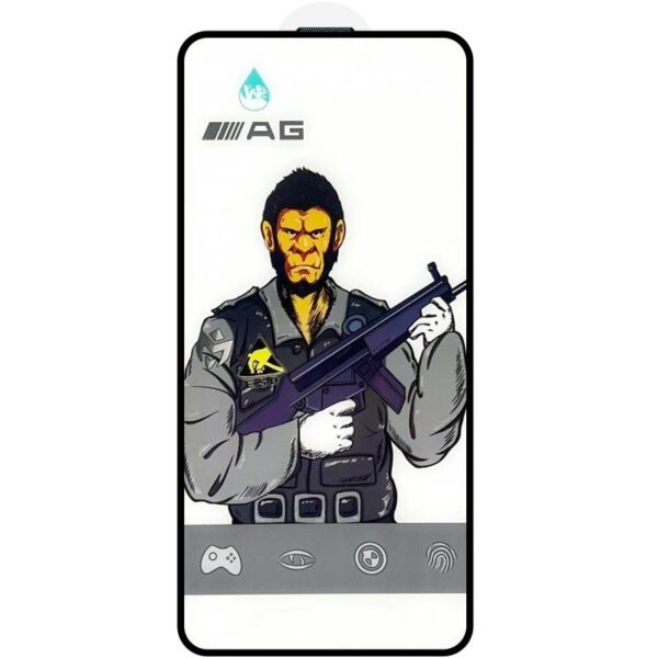 Захисне скло 5D Anti-static Matte (тех.пак) для Apple iPhone 13 / 13 Pro / 14 / 16e (6.1")