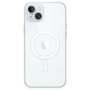 Чохол TPU Clear Case with MagSafe для Apple iPhone 15 (6.1")