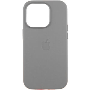 Шкіряний чохол Leather Case (AAA) with MagSafe and Animation для Apple iPhone 16 Pro (6.3")